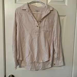 Madewell Collared Cotton Top